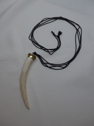 Horn Adjustable Necklace