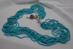 Ten Strand Magnesite Turquoise Gemstone Necklace