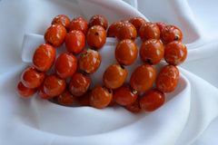 Orange, Beige & Black Bombona Bracelet