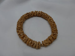 Carved Light Wood Bracelet